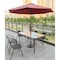 Gardenised Outdoor Patio Cast Iron Umbrella Base Holder Stand 20 Lb. Round QI003815 - alternate 7